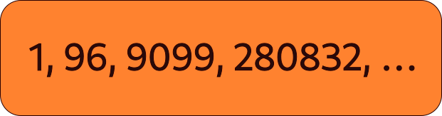 1, 96, 9099, 2808232, …